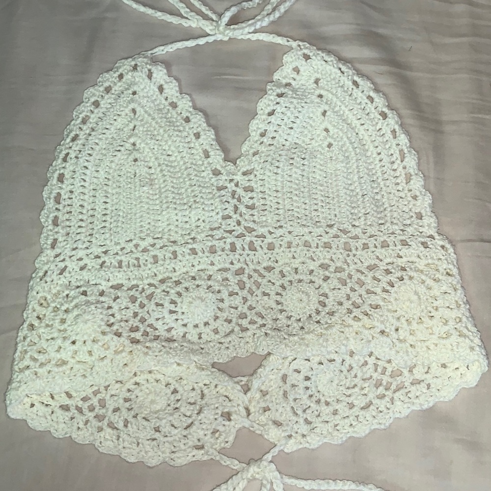 Crochet bralette/crop top